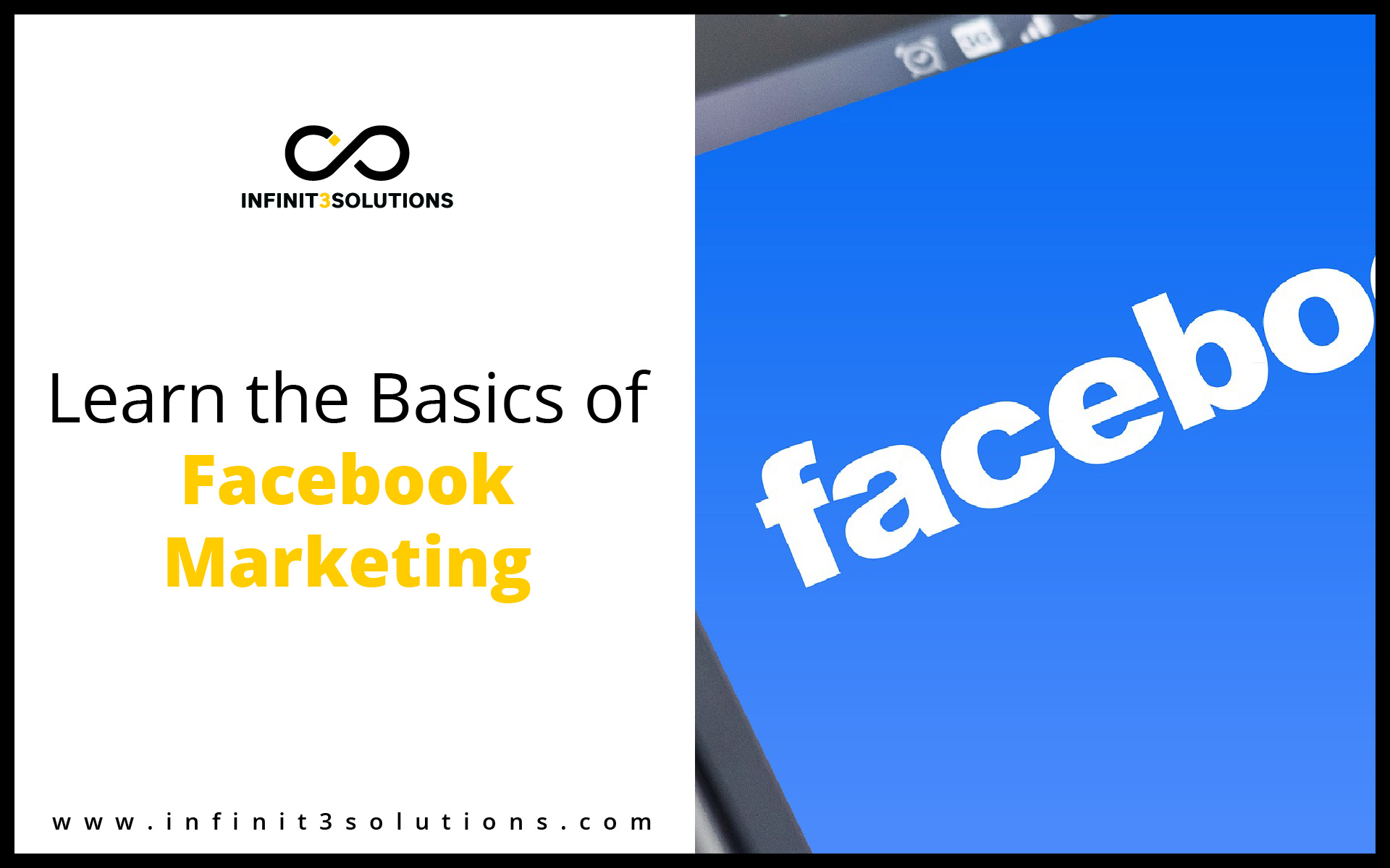 Learn the basics of facebook marketing