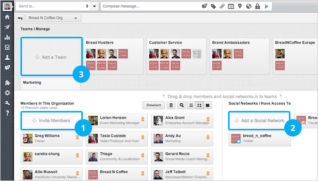 use hootsuite