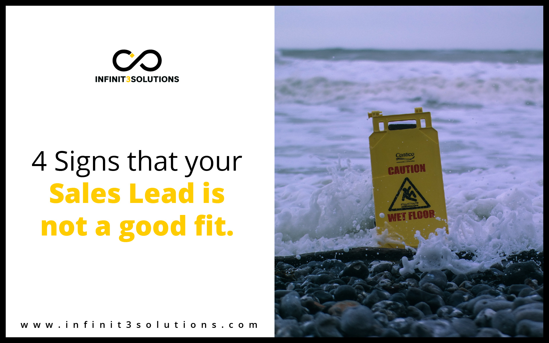 Signs that your sales lead is not a good fit