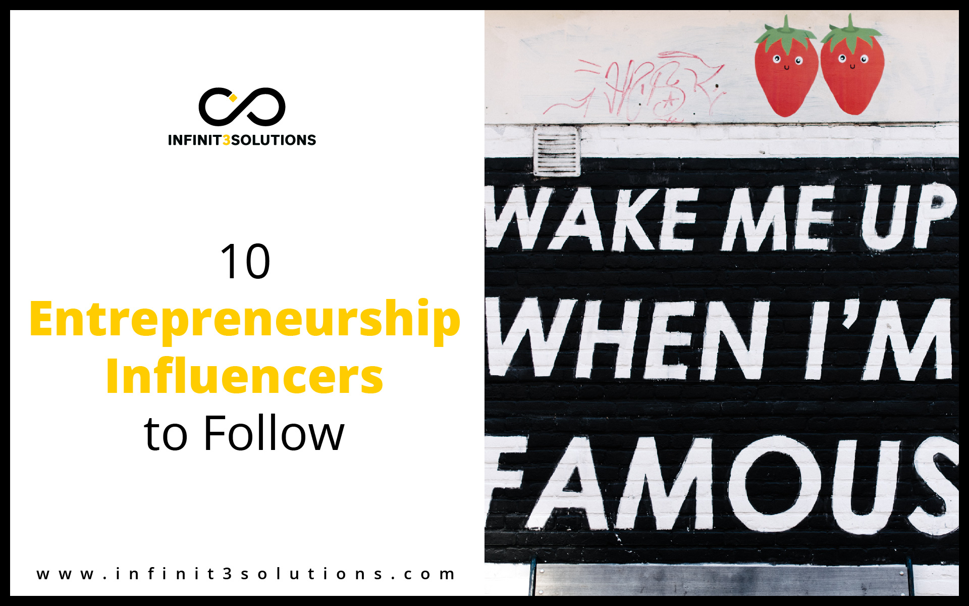 Entrepreneurship Influencers to follow