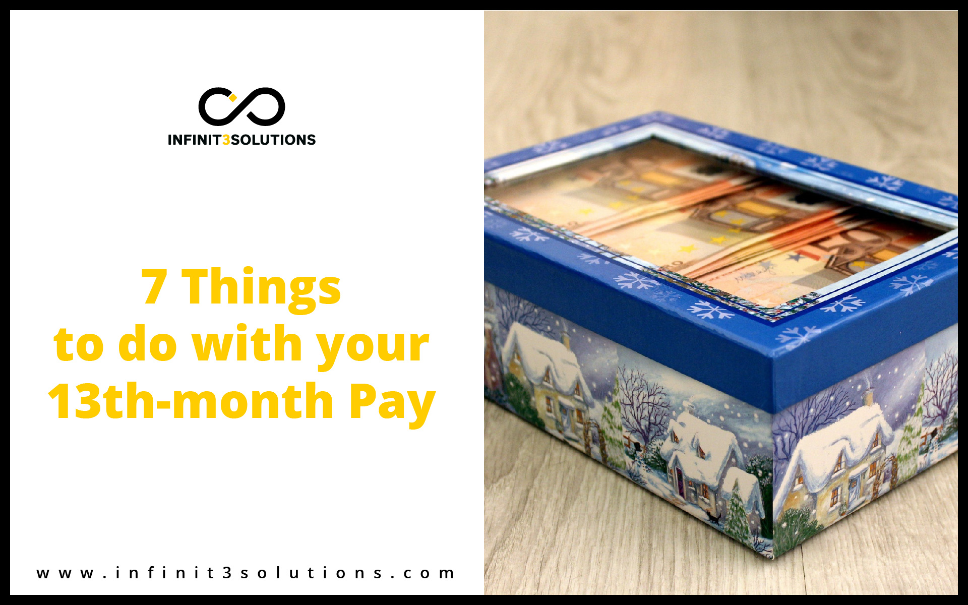 Smart ways to spend your 13th-month pay