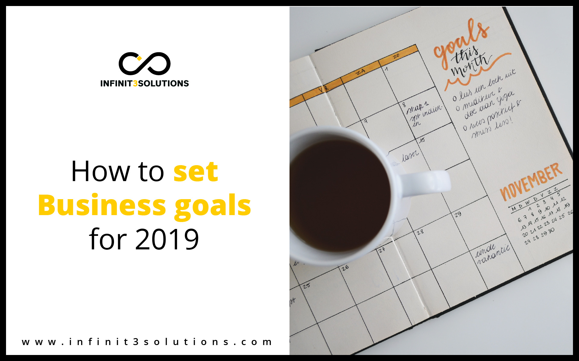 How to set business goals for 2019