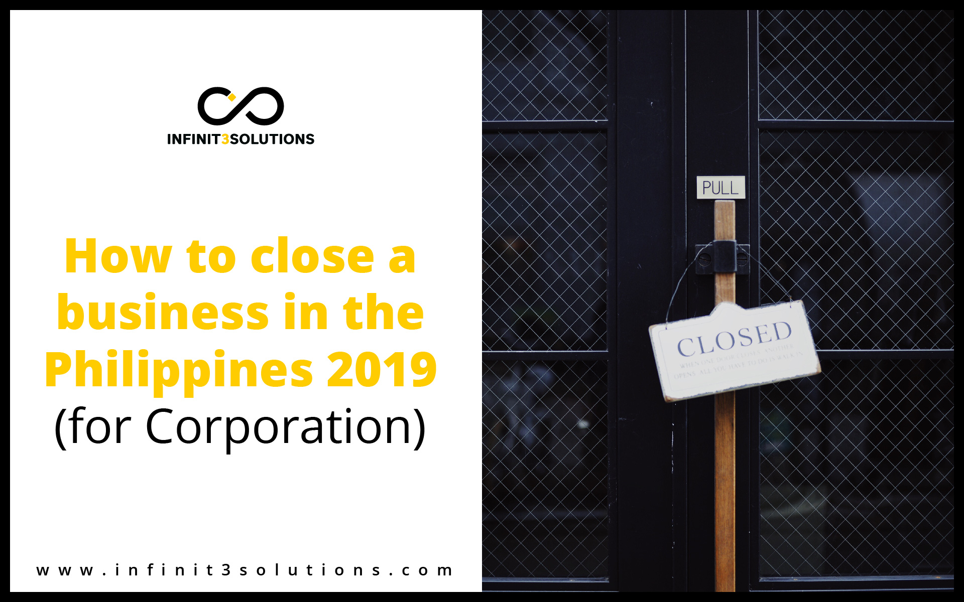 How to close a business in the Philippines 2019 for Corporation